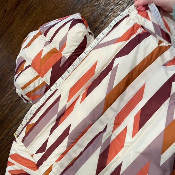 NWT Prana Women's Sz XL Hellebore Jacket Rose Hips Down Puffer Coat Hooded Geo - Picture 8 of 12